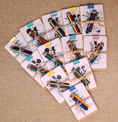 Tablitas para colorear, Souvenirs infantiles Pack x 12 unidades - tienda online