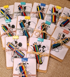 Imagen de Tablitas para colorear, Souvenirs infantiles Pack x 12 unidades