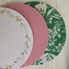 Plato de Sitio + Funda - Navidad