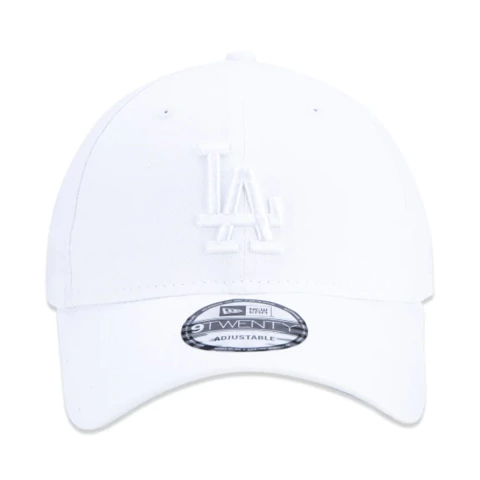 Boné New Era 9TWENTY MLB LA Dodgers Aba Curva Branco