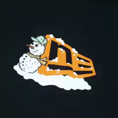 Camiseta New Era Regular Snow Flag Core Preto na internet