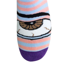 Meia Altai Roxo Olho Listrada - comprar online