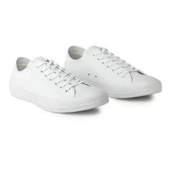 Tênis Converse All Star Chuck Taylor Monochrome Leather Ox Unissex na internet