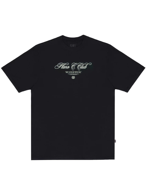 Camiseta Plano C Club Preta - comprar online