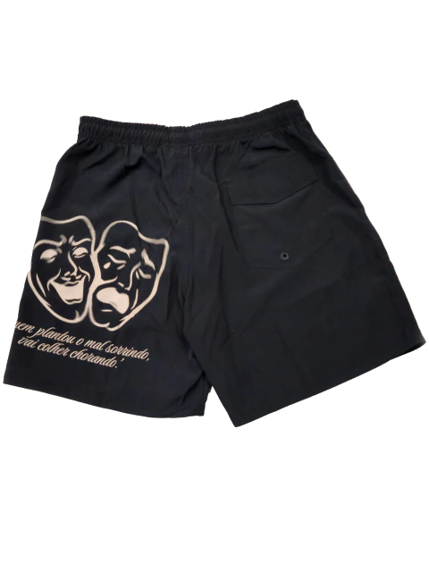 Bermuda Chronic Hydronatic Chora Agora Rí Depois Preta - comprar online