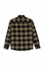 Camisa Flanelada Plano C Flannel Shirt PC Marrom na internet