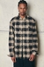 Camisa Flanelada Plano C Flannel Shirt PC Marrom