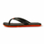 Chinelo Kenner New Summer Preto/Laranja - HB Point