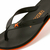 Chinelo Kenner New Summer Preto/Laranja - loja online