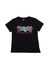 Camiseta Feminina Collab Trasher X Santa Cruz Screaming Flame Preta