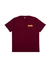 Camiseta Collab Trasher X Santa Cruz Flame Dot SS Bordo