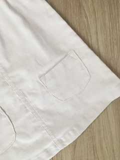 Salopete em Cotelê Off White - 2 anos na internet
