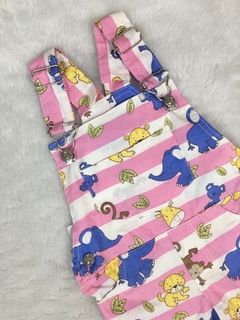 Safari Listrado Rosa - M, G e 1 ano - comprar online