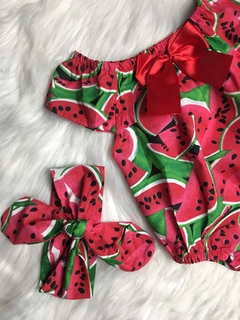 Romper Melancia Maior com Laço - comprar online