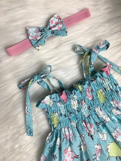 Vestido Candy Ovelhinhas Tiffany com Tiara - comprar online