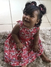 Vestido Melancia - 2 anos e 3 anos