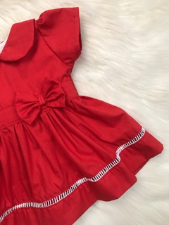 Vestido Vermelho com Tiara - comprar online