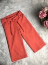 Calça Pantacourt Salmão - 6 anos