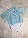 Body Social Xadrez Verde - G