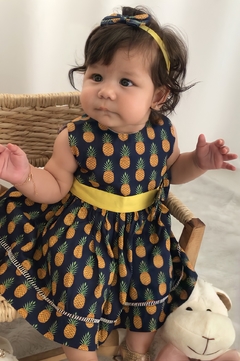 Vestido Abacaxi Escuro - M