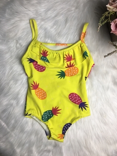 Maiô Abacaxi Amarelo - 6 anos
