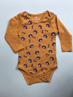 Body Mini Ursinhos Amarelo