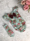 Banho de Sol com Turbante Luana - 0 a 6 meses