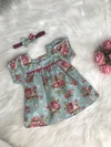 Vestido Pompom Luana com Tiara - M