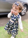 Vestido Lhamas Azul Marinho - RN, M e G