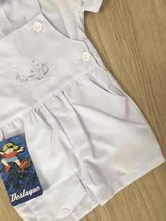 Conjunto Branco Masculino Completo - 3 a 6 meses e 6 a 9 meses na internet