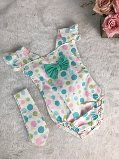 Banho de Sol com Turbante Bia - 0 a 6 meses