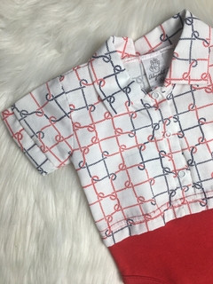 Body Social Vermelho e Azul - comprar online