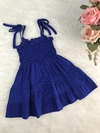 Vestido Candy Azul Royal - 1 ano