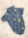 Body ou Camisa Social Manga Curta Astronauta Jeans - comprar online