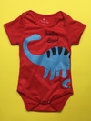 Body Hello Dino Vermelho - comprar online
