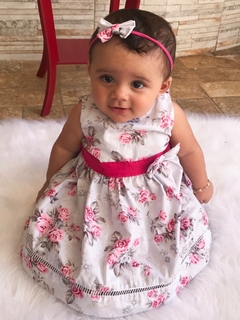 Vestido Bianca - M (0 a 6 meses)