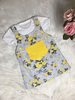 Salopete Júlia - M (3 a 6 meses)