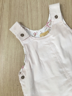 Salopete em Cotelê Off White - 2 anos - comprar online