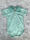 Polobody Verde Água Tommy Hilfiger