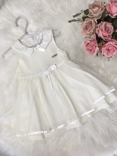 Vestido Off White - 1 ano