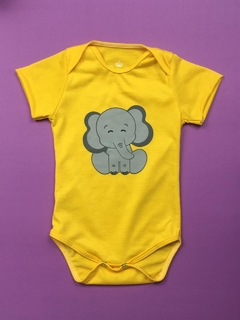 Body Elefantinho Amarelo