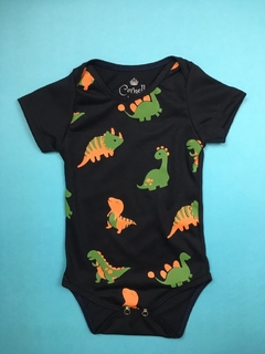 Body Mini Dinossauros Azul Marinho - comprar online