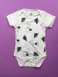 Body Mini Lhamas Branco