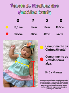 Vestido Candy Azul Royal na internet