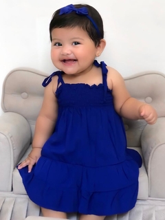 Vestido Candy Azul Royal - comprar online
