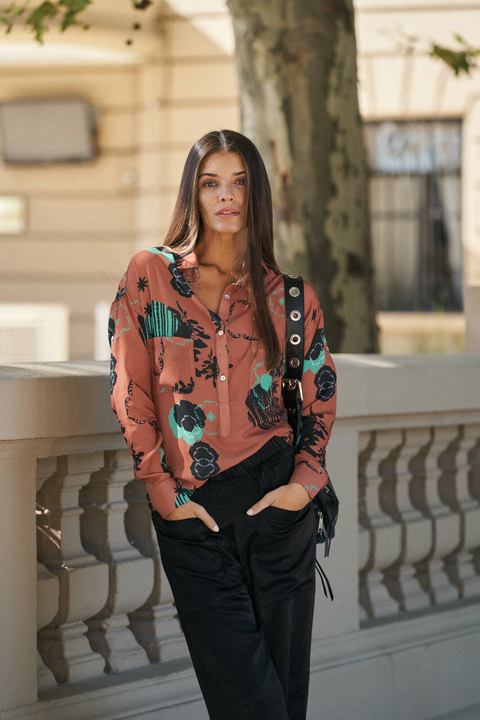 CAMISA SUSAN - HOLI CAMEL