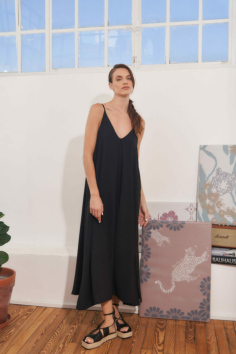 PRE VENTA - VESTIDO ANA - BLACK