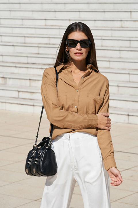 CAMISA SUSAN - CAMEL