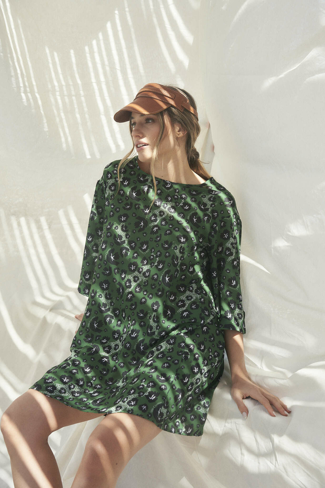 Vestido Sasha - Liberty Verde thumbnail 2