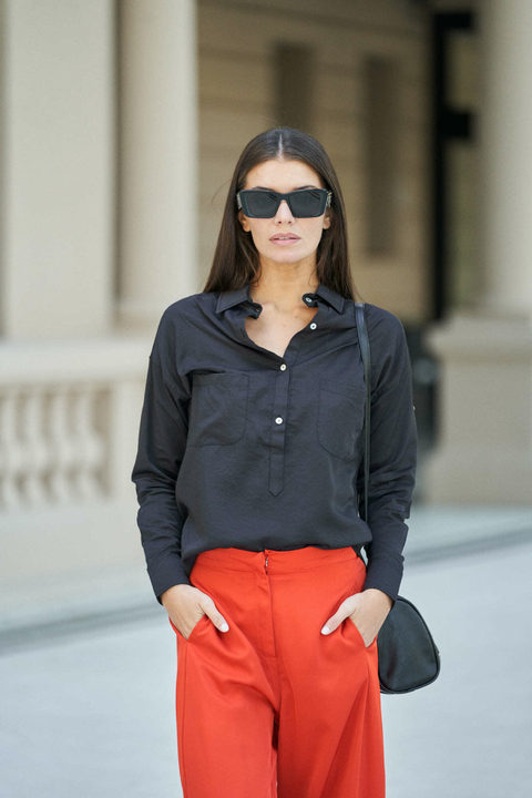 CAMISA SUSAN - BLACK